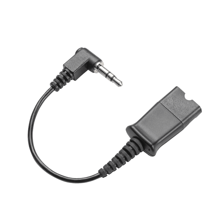 Poly 40845-01 or 3.5mm QD Cable for H-Series Headsets